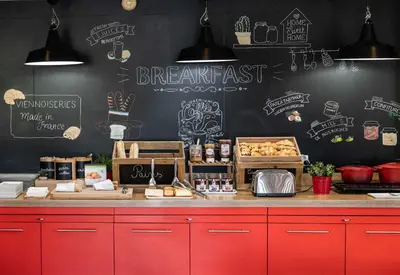 Nourriture dans l'hôtel ou à proximité