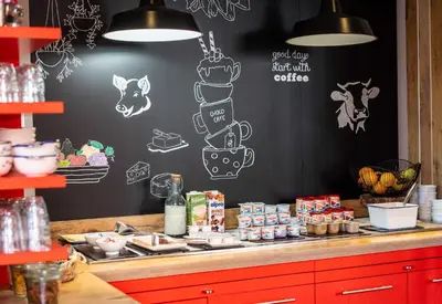 Nourriture dans l'hôtel ou à proximité
