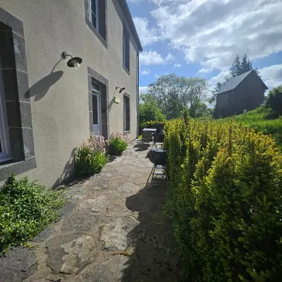 Jardin de l'établissement Gite La Lumette