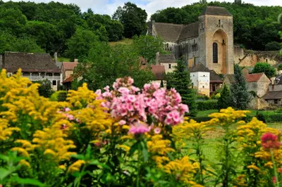 Jardin de l'établissement Résidence Goélia Les Cottages du Lac
