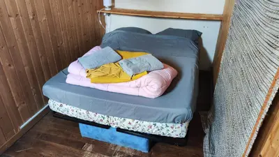 Un ou plusieurs lits dans un hébergement de l'établissement Grande maison dans la cité médiévale de Besse