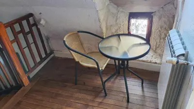 Plan de l'établissement Grande maison dans la cité médiévale de Besse