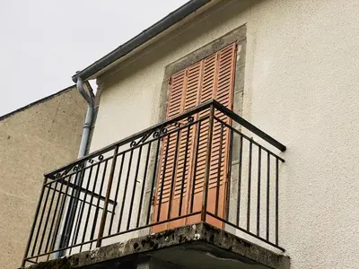 Balcon ou terrasse dans l'établissement Résidence Les Pâquerettes N3