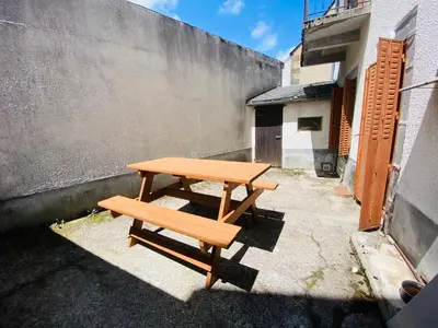 Balcon ou terrasse dans l'établissement résidence les pâquerettes N 1