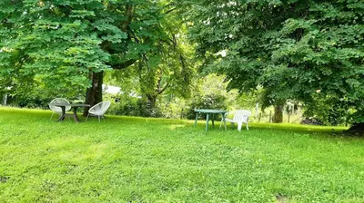 Jardin de l'établissement Appartement charmant Orgnac-sur-Vézère avec jardin et parking