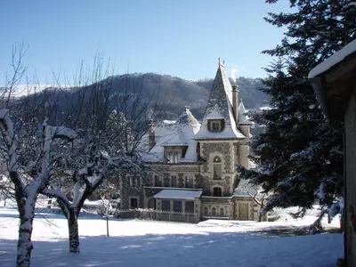 L'établissement Le Terrondou en hiver