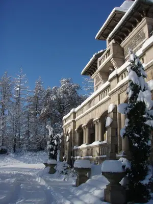 L'établissement Le Terrondou en hiver