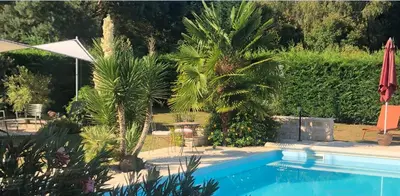 Piscine de l'établissement Merveilleuses chambres d'hôtes à Panazol ou située à proximité