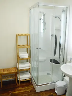 Salle de bains dans l'établissement Champ De Foire