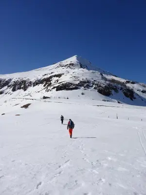 L'établissement BIENVENUE AU LIORAN en hiver