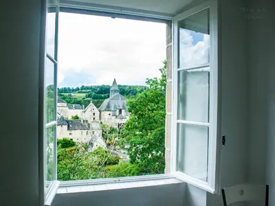 Plan de l'établissement Vue sur la Vezere