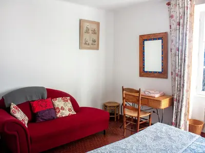 Coin salon dans l'établissement Vue sur la Vezere