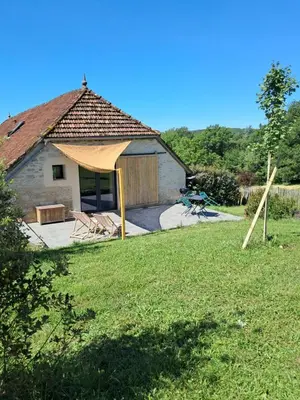 Jardin de l'établissement Les Hauts de Bagadou