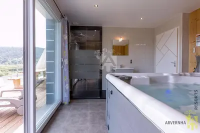 Salle de bains dans l'établissement Hauméa Spa