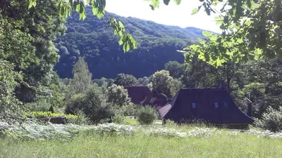 Paysage naturel près de la maison de vacances