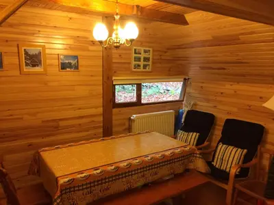 Plan de l'établissement chalet le balcon du Sancy - location du samedi au samedi - linge de lits fournis - option ménage fin de séjour non proposée