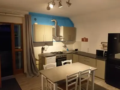 Cuisine ou kitchenette dans l'établissement Cocooning gaillard