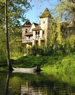 Paysage naturel près de la maison de vacances
