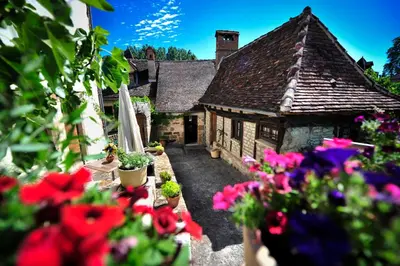 Jardin de l'établissement LES TERRASSES DE CARENNAC