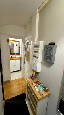 Cuisine ou kitchenette dans l'établissement Le Buisson