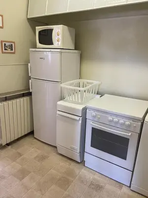 Cuisine ou kitchenette dans l'établissement French Holiday Accommodation