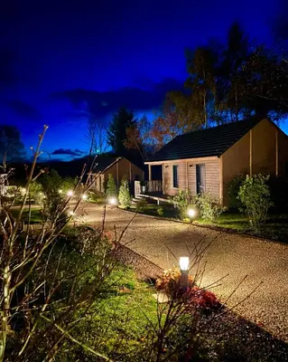 Jardin de l'établissement Domaine les 2 Mondes