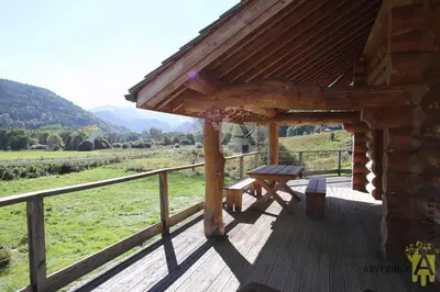 Paysage naturel près de la maison de vacances