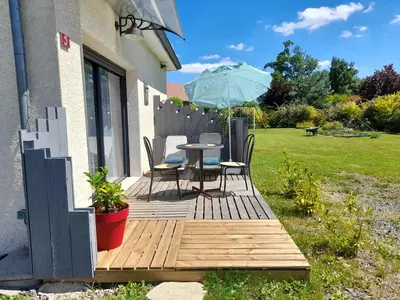 Jardin de l'établissement Volc Appart