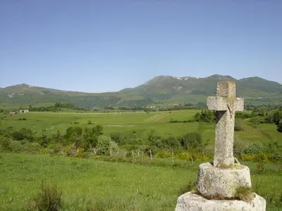 Paysage naturel près de la maison de vacances