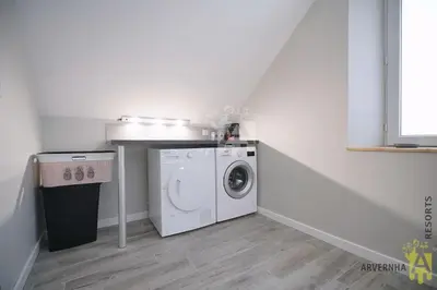 Cuisine ou kitchenette dans l'établissement Mouteroun 3