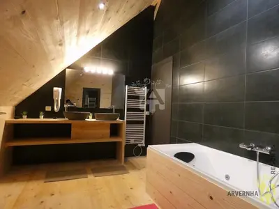 Salle de bains dans l'établissement La Belle Etoile