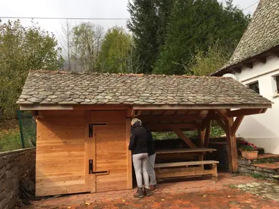 Bâtiment de la maison de vacances