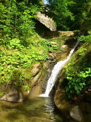 Paysage naturel près de la maison de vacances