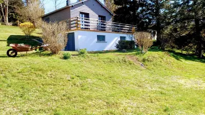 Jardin de l'établissement Chalet Dionysos