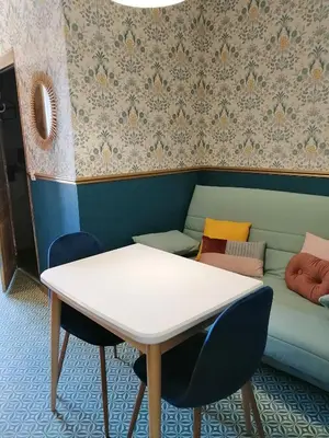 Coin salon dans l'établissement Villa Étienne