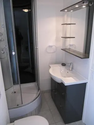 Salle de bains dans l'établissement PERCHE, FISH AND GITES