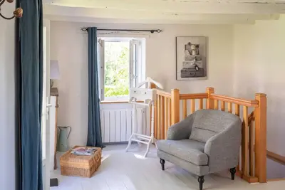 Coin salon dans l'établissement au Mas de Garet - Chambre d'hotes de Charme