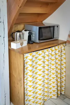 Cuisine ou kitchenette dans l'établissement au Mas de Garet - Chambre d'hotes de Charme