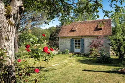 Jardin de l'établissement au Mas de Garet - Chambre d'hotes de Charme