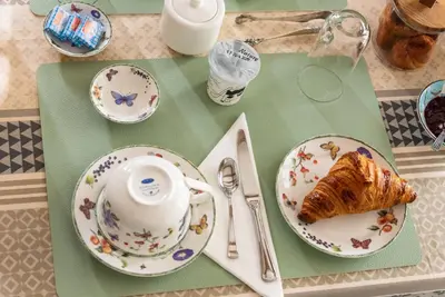 Nourriture dans le B&B/chambre d'hôtes ou à proximité