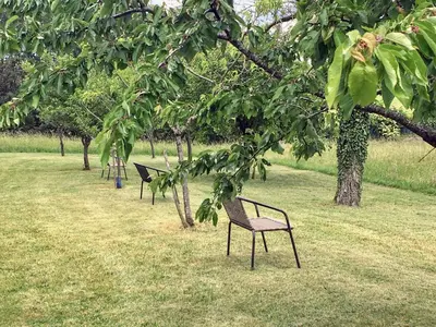 Jardin de l'établissement Auberge d'ici et d'ailleurs