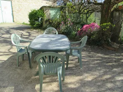 Jardin de l'établissement La Ferme de la Chapelle-Saint-Jean