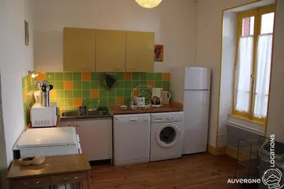 Cuisine ou kitchenette dans l'établissement La Prada