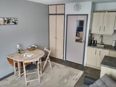 Cuisine ou kitchenette dans l'établissement Studio au cœur des Volcans d Auvergne - Murol