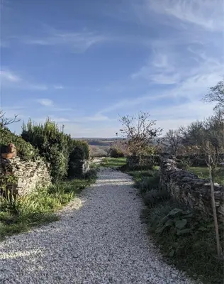Paysage naturel près de le B&B/chambre d'hôtes