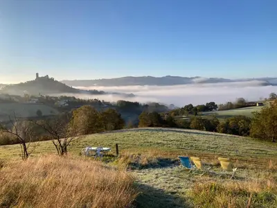 Paysage naturel près de le séjour chez l'habitant