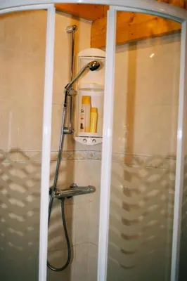 Salle de bains dans l'établissement chalet jennifer
