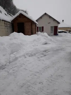 L'établissement chalet cathy en hiver