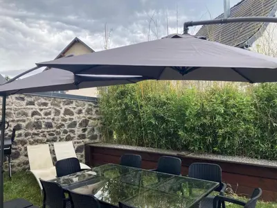 Jardin de l'établissement Un bol d’air à la campagne