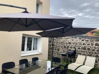 Terrasse ou espace extérieur de l'établissement Un bol d’air à la campagne